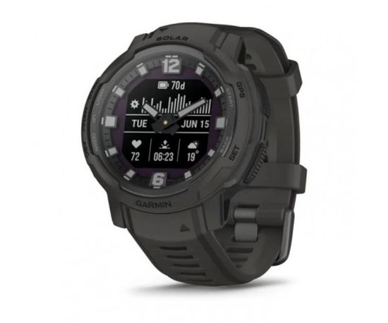  Зображення Смарт-годинник Garmin Instinct Crossover Solar, Graphite (010-02730-01) 