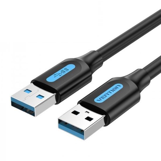  Зображення Кабель Vention USB-USB 1.5 m, Black (CONBG) 