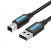  Зображення Кабель для принтера Vention USB A Male - B Male Print 1 м (COQBF) 