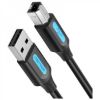  Зображення Кабель для принтера Vention USB A Male - B Male Print 1 м (COQBF) 