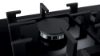  Зображення Варильна поверхня Bosch  газова на склі, 60см, чавун, чорний 