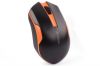  Зображення Мишка бездротова A4-Tech G3-200N USB Black+Orange 