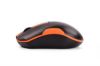  Зображення Мишка бездротова A4-Tech G3-200N USB Black+Orange 