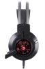  Зображення HeadPhone+Mic A4-Tech G430 Bloody (Black) ігрові з мікрофоном, неонова підсвітка 7 кольорів) 