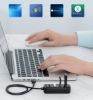  Зображення Концентратор Vention USB Hub 4-Port 2.0 Black, 0.5 m (VAS-J43) 