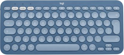  Зображення Клавіатура бездротова Logitech Wireless K380 for MAC UA Blueberry (920-011180) 