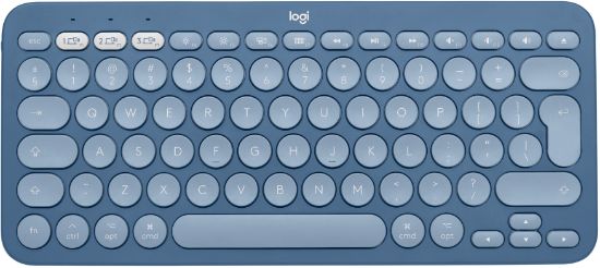  Зображення Клавіатура бездротова Logitech Wireless K380 for MAC UA Blueberry (920-011180) 