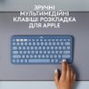  Зображення Клавіатура бездротова Logitech Wireless K380 for MAC UA Blueberry (920-011180) 