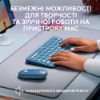  Зображення Клавіатура бездротова Logitech Wireless K380 for MAC UA Blueberry (920-011180) 