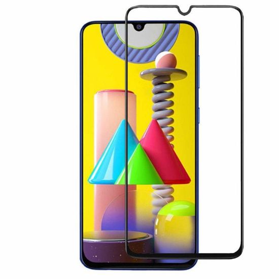  Зображення Захисне скло для Samsung Galaxy M21 SM-M215/M31 SM-M315/M30s SM-M307/F41 SM-F415 Black, 0.3мм, 4D ARC, Люкс (Z15258) 