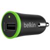  Зображення Автомобільний зарядний пристрій Belkin USB BoostUp Charger (Lightning сable, USB 2.4A) Black (F8J121bt04-BLK) 