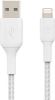  Зображення Кабель Belkin Braided USB-Lightning, 1м White (CAA002BT1MWH) 