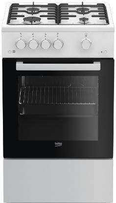  Зображення Плита Beko газова, 55л, 50x60см, білий 