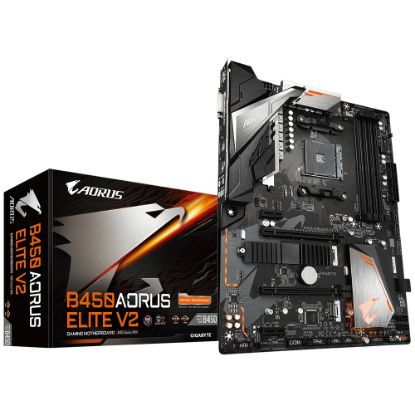  Зображення Материнська плата Gigabyte B450 Aorus Elite V2 Socket AM4 