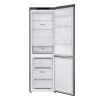  Зображення Холодильник LG з нижн. мороз., 186x60х68, холод.відд.-234л, мороз.відд.-107л, 2дв., А++, NF, інв., диспл внутр., зона св-ті, графіт 