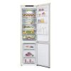  Зображення Холодильник LG з нижн. мороз., 203x60х68, холод.відд.-277л, мороз.відд.-107л, 2дв., А++, NF, інв., диспл внутр., зона св-ті, Metal Fresh, бежевий 