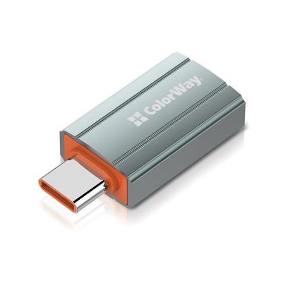  Зображення Адаптер USB-A toType-C Colorway 