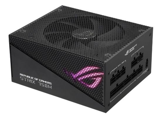  Зображення Блок живлення ASUS ROG STRIX AURA  (750W), >90%, 80+ Gold, 135мм, 1xMB 24pin(20+4), 2xCPU 8pin(4+4), 4xMolex, 5xSATA, 3xPCIe 8pin(6+2), Fully Modular, ARGB, ROG-STRIX-750G-AURA-GAMING 