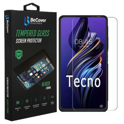  Зображення Захисне скло BeCover для Tecno POVA Neo 2 (LG6n) Crystal Clear Glass 3D (708551) 