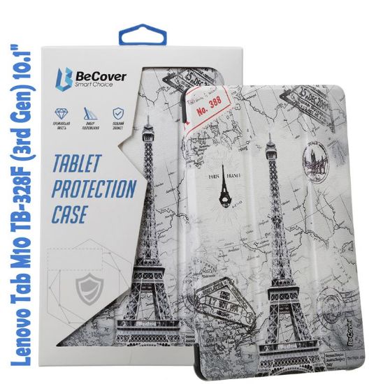  Зображення Чохол до планшета BeCover Smart Case Lenovo Tab M10 TB-328F (3rd Gen) 10.1" Paris (708296) 