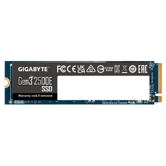  Зображення Твердотільний диск M.2  1TB  GigaByte Gen3 2500E  (PCIe 3.0 x4, NVMe 1.3, Read/Write 2400/1800 MB/sec) 3D TLC (G325E1TB)) 