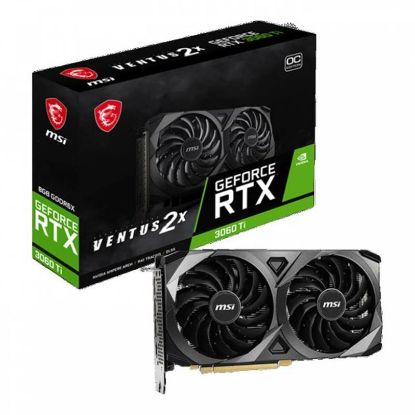  Зображення Відеокарта GF RTX 3060 Ti 8GB GDDR6X Ventus 2X 8GD6X OC MSI (GeForce RTX 3060 Ti Ventus 2X 8GD6X OC) 