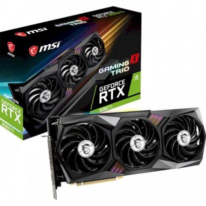 Зображення Відеокарта GeForce RTX 3060 Ti  8GB GDDR6X   MSI Gaming X Trio 8GD6X) 