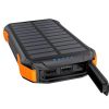  Зображення Універсальна мобільна батарея Choetech B658-OR 10000mAh, 10Вт, сонячна панель, LED лампа) 