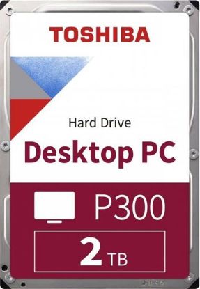  Зображення Жорсткий диск 3.5"   2TB Toshiba P300  (7200rpm, SATA 6Gb/s, 256GB) (HDWD320UZSVA)) 