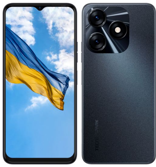  Зображення Смартфон TECNO Spark 10 (KI5q) 6.56" 8/128GB, 2SIM, 5000mAh, Meta Black 