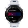  Зображення Смарт-годинник Garmin Forerunner 265 Black Bezel with Whitestone Case and Whitestone/Tidal Blue Silicone Band (010-02810-51) 