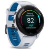  Зображення Смарт-годинник Garmin Forerunner 265 Black Bezel with Whitestone Case and Whitestone/Tidal Blue Silicone Band (010-02810-51) 