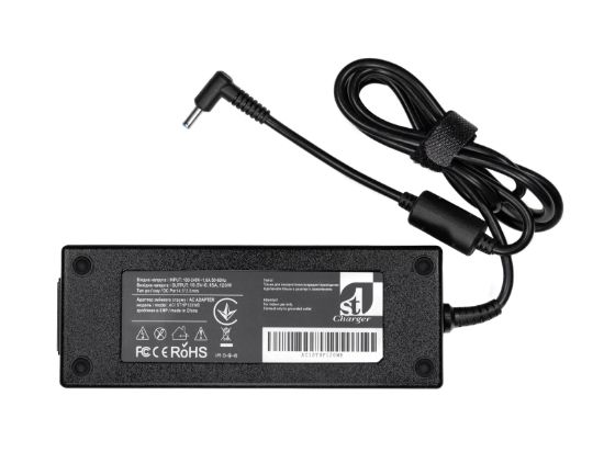  Зображення Блок живлення для ноутбука 1stCharger HP 120W(19.5V/6.15A) 4.5x3.0 + кабель живлення 