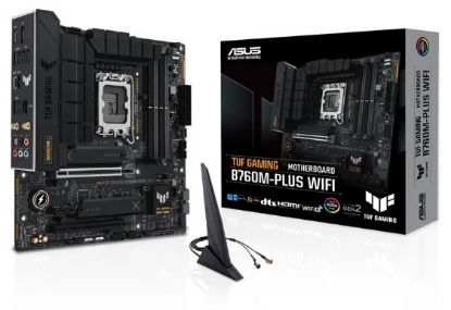  Зображення материнська плата s1700/4DDR5/HDMI/DP/3PCIe/4SATA/ 2M.2/LAN2.5Gb TUF GAMING B760M-PLUS WIFI 