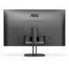  Зображення TFT 27" AOC 27V5CE/BK, FHD, IPS, 75Гц, 1 мс, HDMI, USB-C, USB-hub, колонки, чорний 