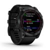  Зображення Смарт-годинник Garmin Fenix 7X Sapphire Solar Black DLC Titanium with Black Band (010-02541-45) 