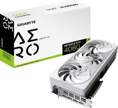  Зображення Відеокарта GeForce RTX 4080  16GB GDDR6X   GigaByte Aero OC 16G) 