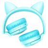  Зображення Bluetooth-гарнітура Borofone BO15 Cat Ear Blue (BO15U) 