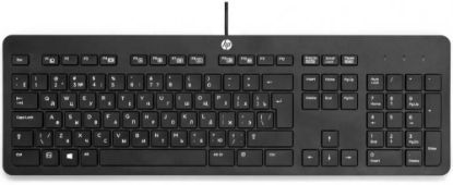  Зображення Клавіатура HP USB Business Slim Keyboard Ru Black (803181-251) 