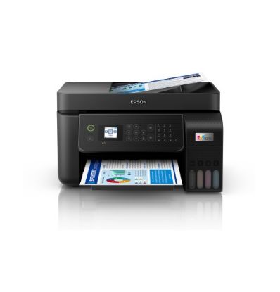  Зображення БФП ink color A4 Epson EcoTank L5290 33_15 ppm Fax ADF USB Ethernet Wi-Fi 4 inks 