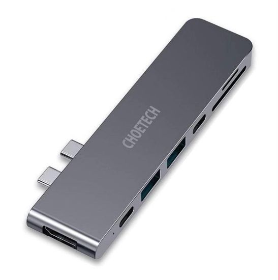  Зображення Концентратор Choetech HUB-M14 7 in 1 USB-C Multiport Adapter 