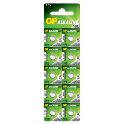  Зображення Батарейка GP Batteries LR41 1.5B Alkaline 10шт (GP192F-2C10) 