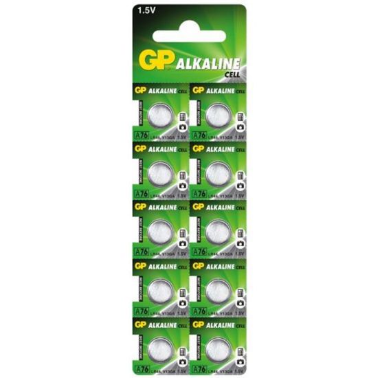  Зображення Батарейка GP Batteries LR44 1.5B Alkaline 10шт 