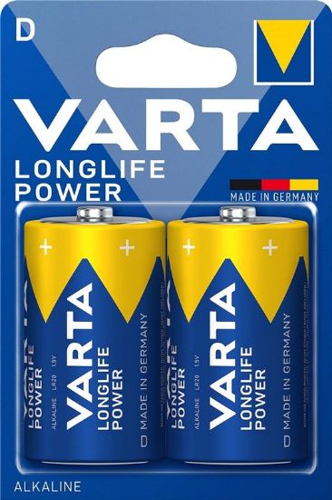  Зображення Батарейка Varta High Energy D/LR20 BL 2шт 