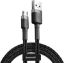  Зображення Кабель USB2.0 AM-MicroUSB M, 3.0 м, 2A, Сірий-Чорний, (двосторонній) CAMKLF-HG1 Baseus 