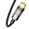  Зображення Кабель USB2.0 AM-Type-C M, 1 м, 5A, (100W) Explorer Series Auto Power-Off CATS000201 Baseus Чорний 