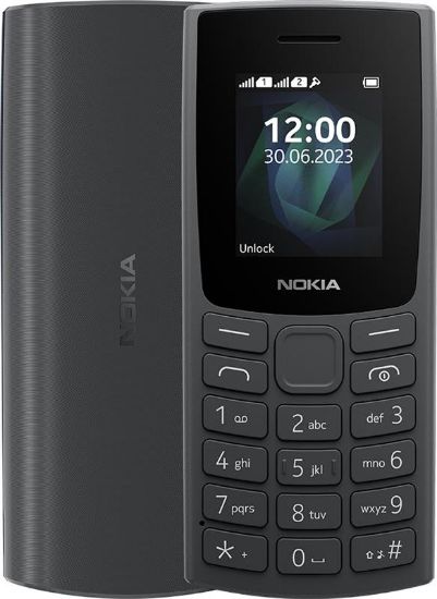  Зображення Мобільний телефон Nokia 105 2023 Dual Sim Charcoal 