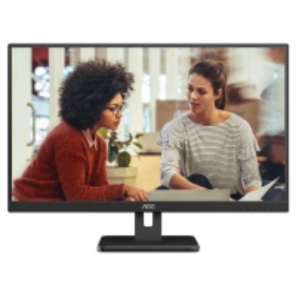  Зображення TFT 27" AOC 27E3UM, VA, 75Гц, D-Sub, HDMI, DP, USB-hub, колонки, чорний 