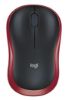  Зображення Мишка бездротова Logitech M185 Cordless (910-002240) Red 