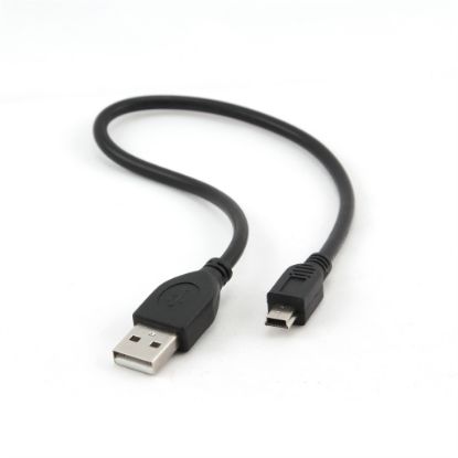  Зображення Кабель 0.3m USB 2.0 (AM/Mini USB (5 pin) Gembird 